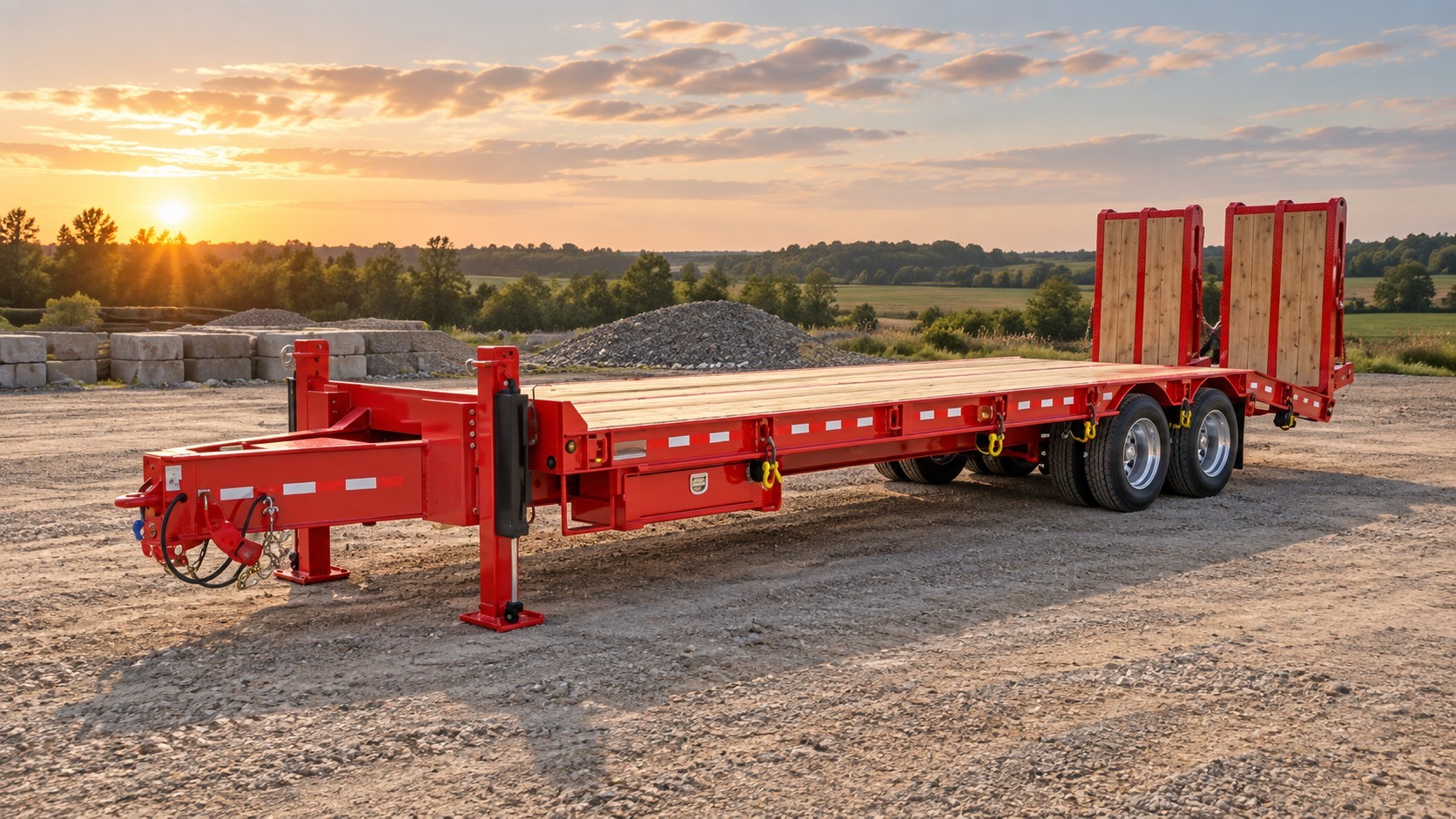 Behnke equipment trailer