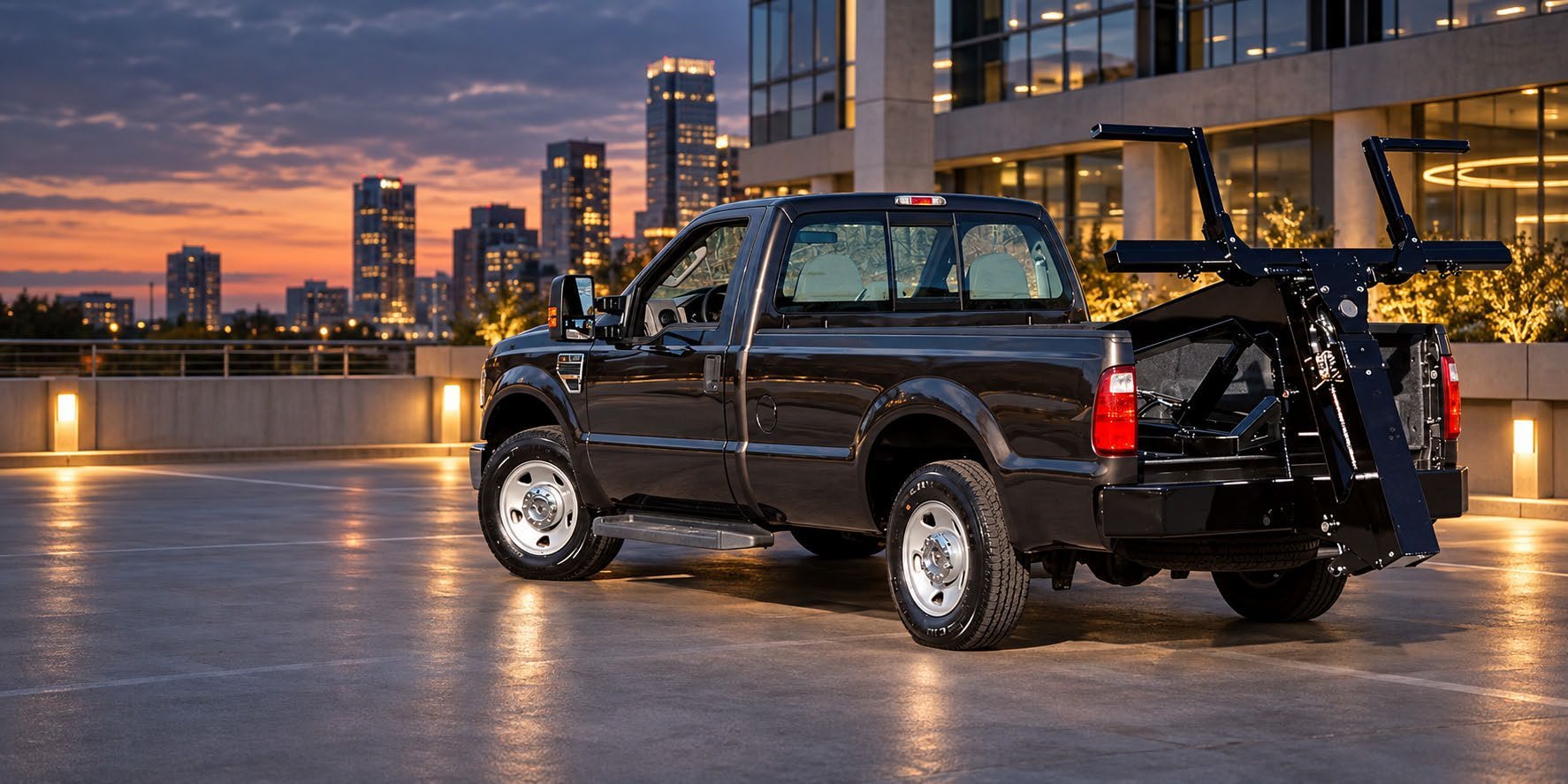 Holmes wheel-lift wrecker on a pickup chassis