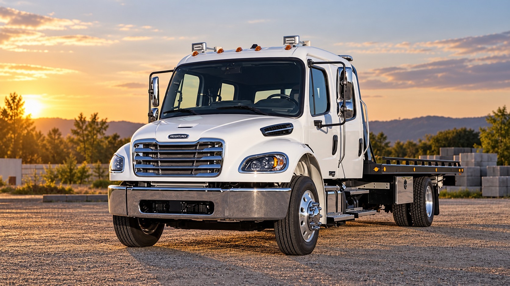 Freightliner medium-duty rollback carrier